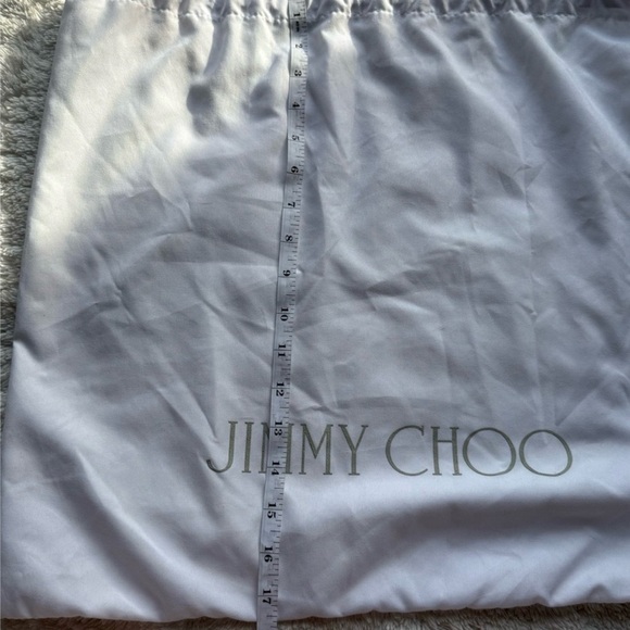 Jimmy Choo White Drawstring Bag - Picture 4 of 6